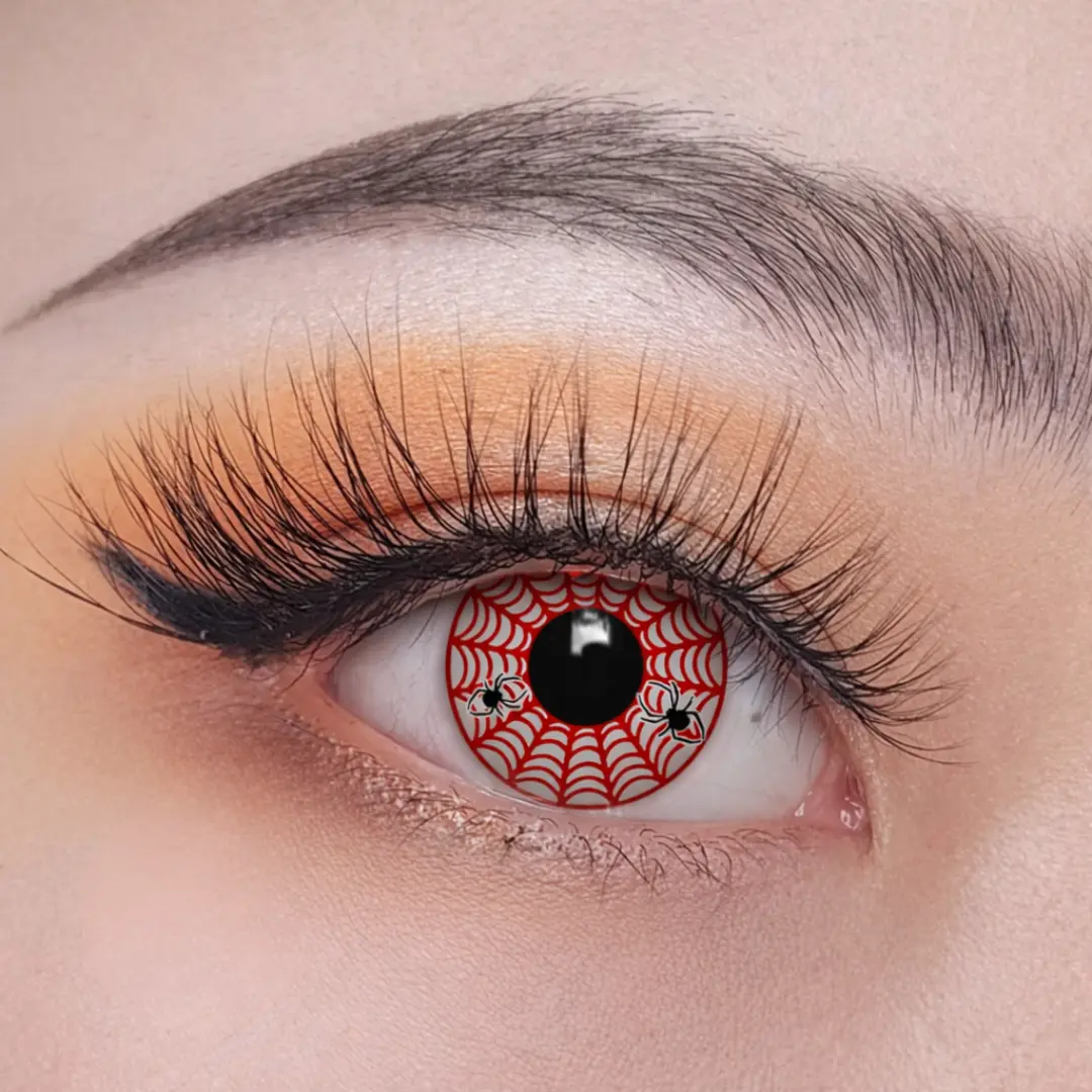 عدسات بوريم Spider Web Red