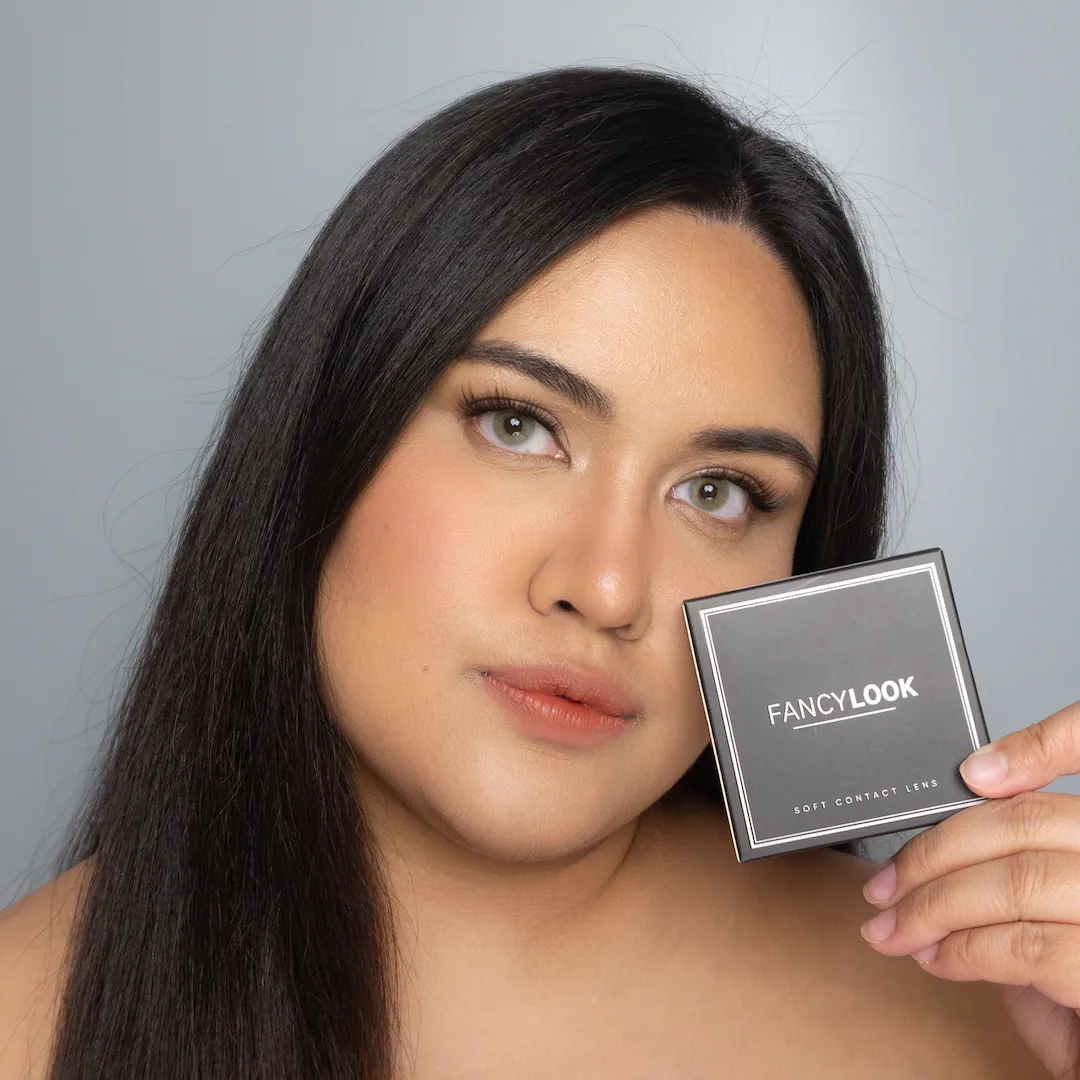 עדשות צבע Blue Smoke - תמונה משנית