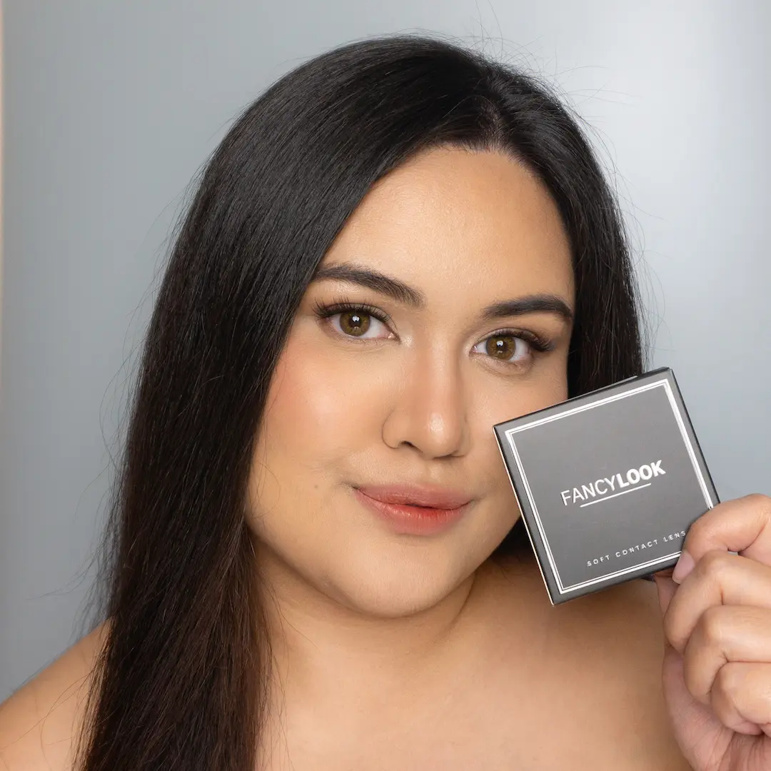 עדשות צבע Golden Brown - תמונה משנית