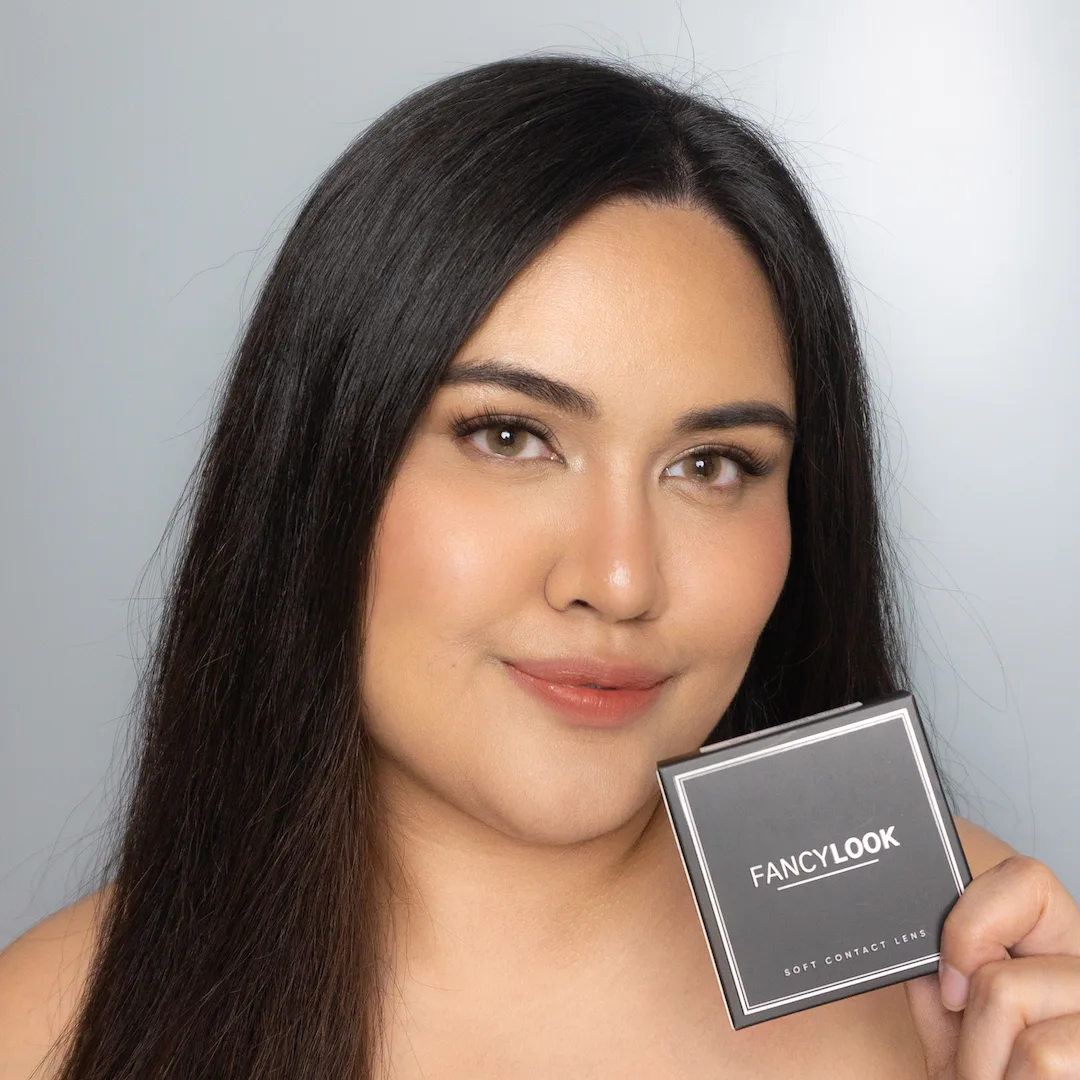 עדשות צבע Honey Brown - תמונה משנית