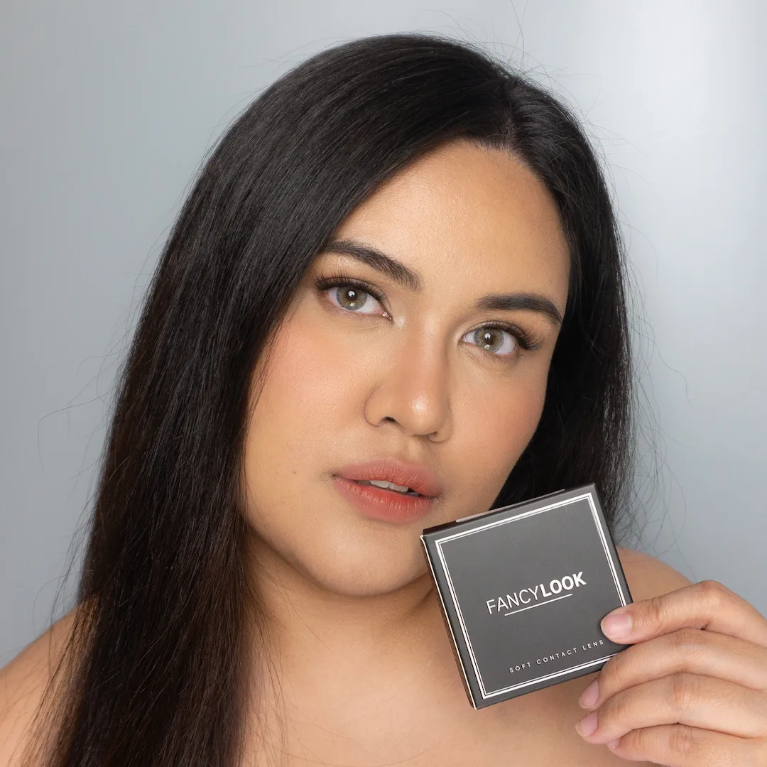 עדשות צבע Stone Hazel - תמונה משנית